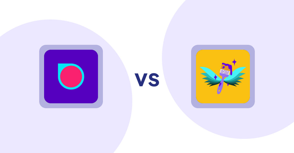 Shopify Product Display Apps: Spotlight: Video Loops vs Badgfly ‑ Product Personalizer