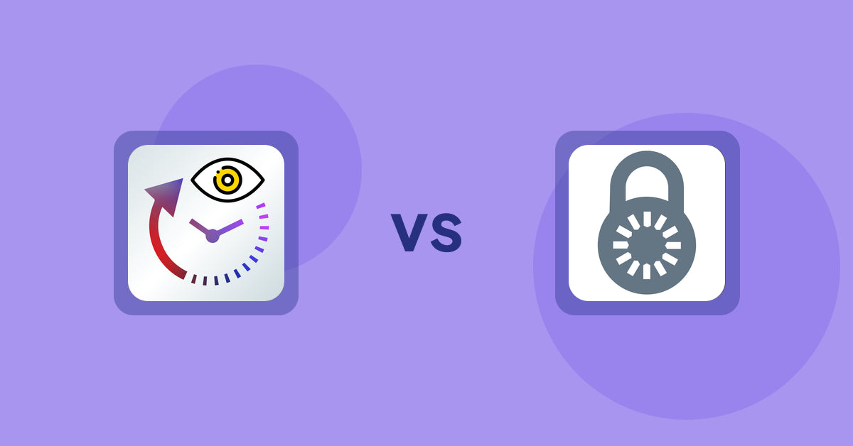Shopify Product Display Apps: JustViewed ‑ Recently Products vs Reveal Lock Manager