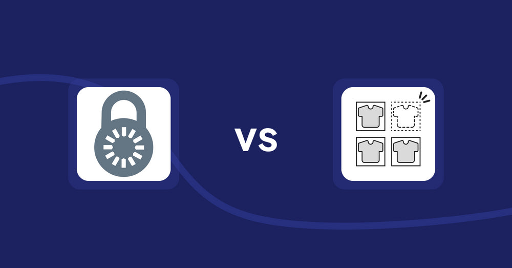 Shopify Product Display Apps: Reveal Lock Manager vs. シンプル売り切れ非表示｜在庫切れ商品の表示変更