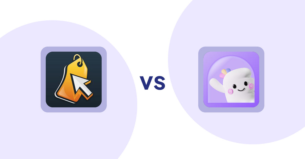 Shopify Product Display Apps: Iconic: Product Features vs. Easify Product Attachments