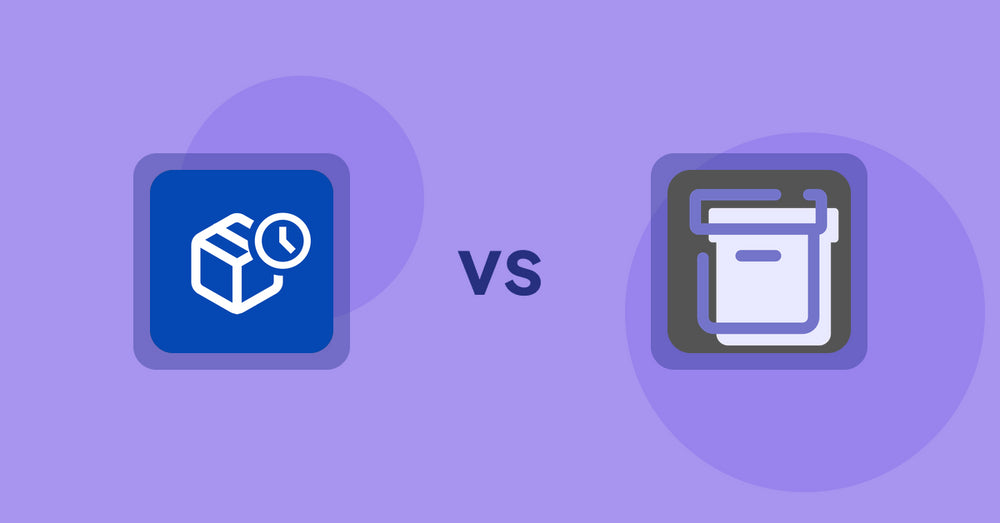 Shopify Product Display Apps: PreOrder Alpha vs. Shelfify