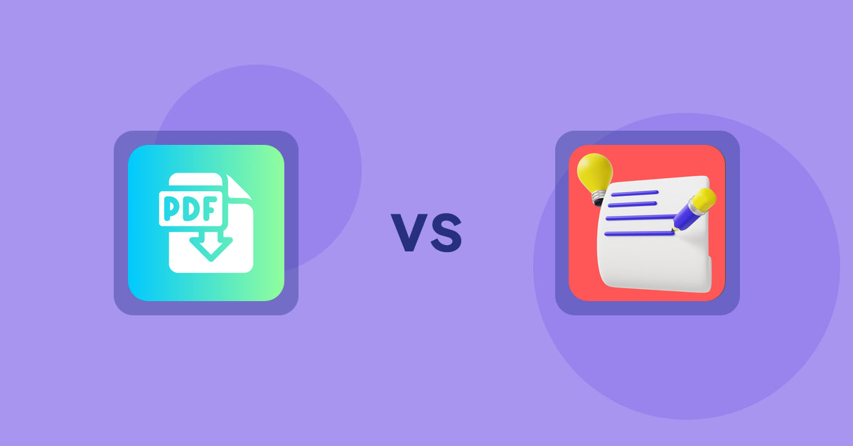 Shopify Product Display Apps: Hukify ‑ PDF Catalog Printer vs Wordo ‑ ChatGPT AI Description