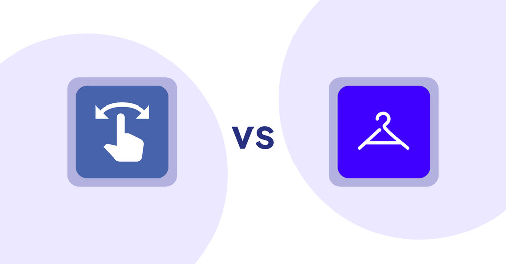 Shopify Product Display Apps: HypeSwipe: Swipes to Sales vs Aiuta