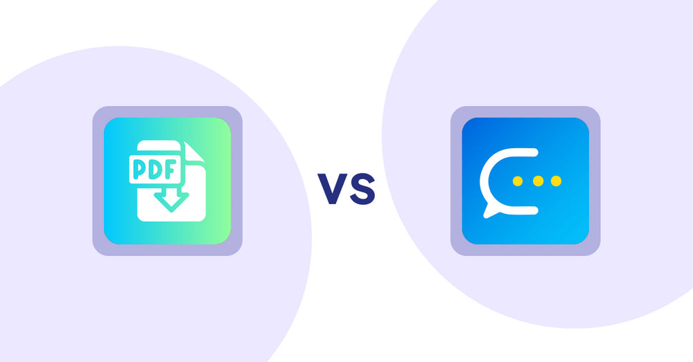 Shopify Product Display Apps: Hukify ‑ PDF Catalog Printer vs Advance AI Copywriter