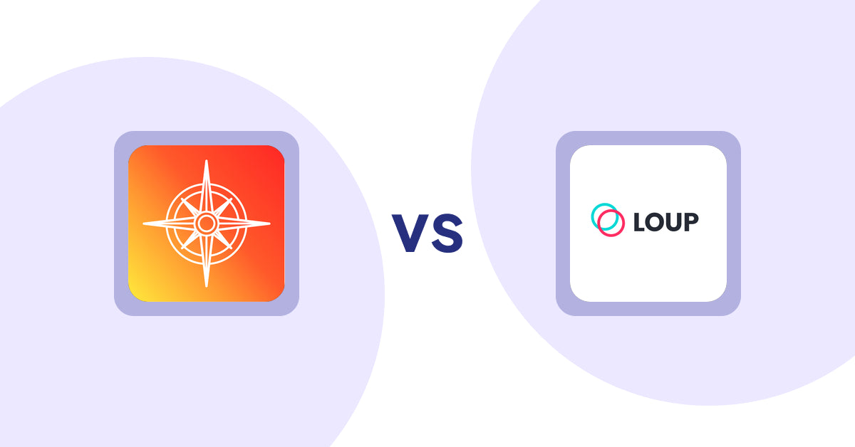 Shopify Product Display Apps: Compass Navigation vs Loup: Sell on Instagram