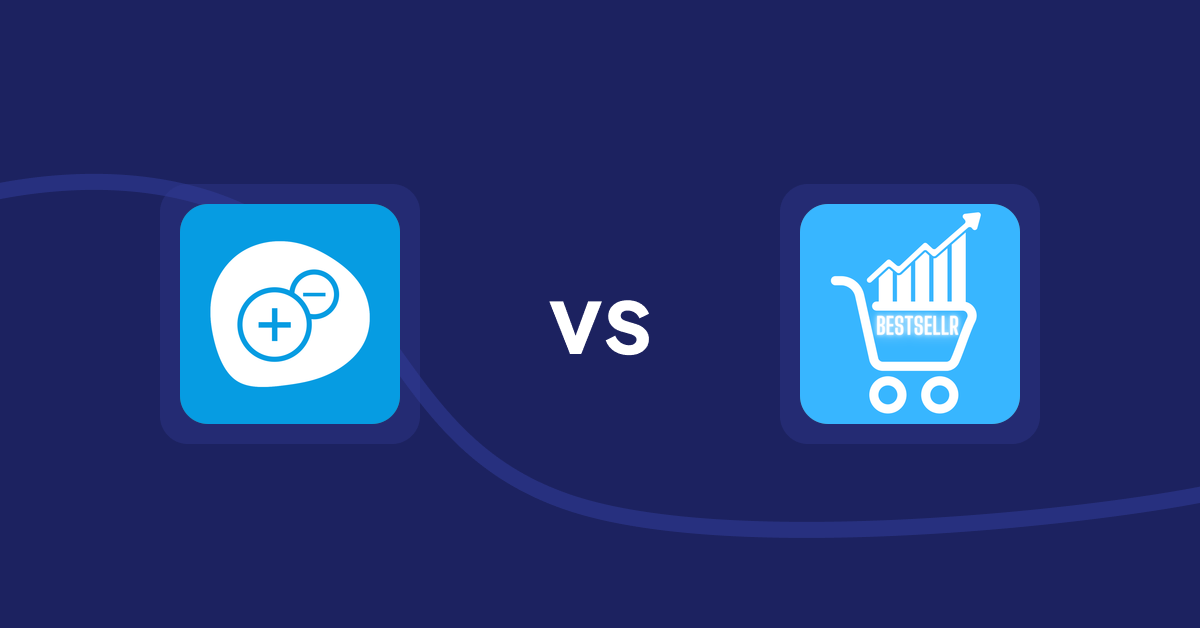 Shopify Product Display Apps: Extendons Quantity Selector vs Bestsellr