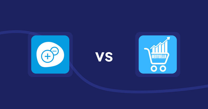 Shopify Product Display Apps: Extendons Quantity Selector vs Bestsellr