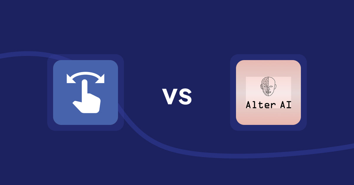 Shopify Product Display Apps: HypeSwipe: Swipes to Sales vs Alter AI Virtual Try‑on