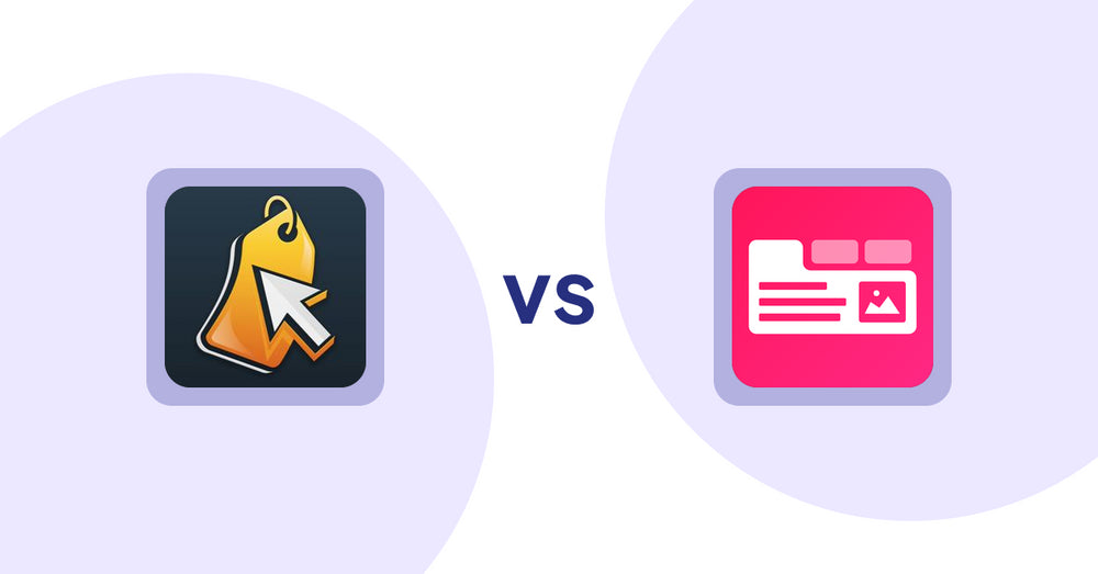 Shopify Product Display Apps: Iconic: Product Features vs Tabs+ Product Descriptions