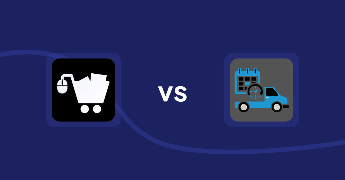 Shopify Product display Apps: LM Add To Cart Sticky vs H3 Estimated Delivery