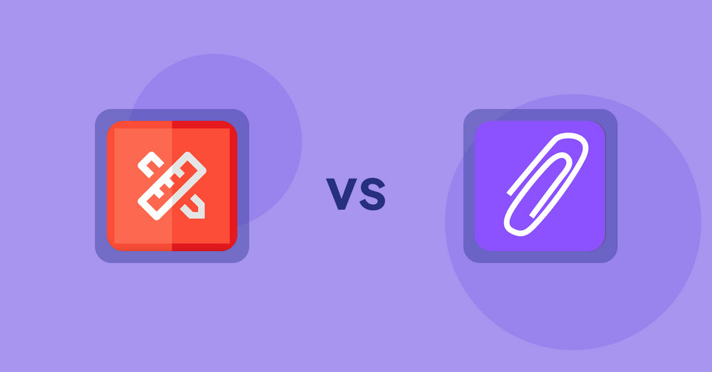 Shopify Product Display Apps: RT: Size Chart, Size Guide vs Agile Attachments
