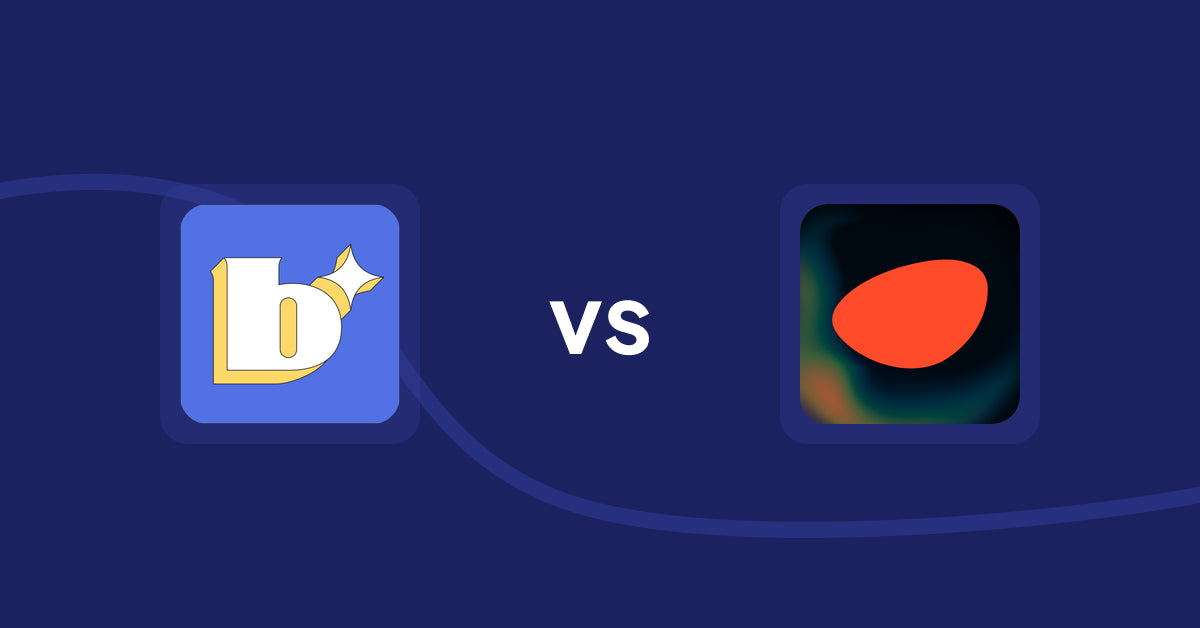 Shopify Product Display Apps: Because: CRO + Personalization vs Pietra: AI Product Designer