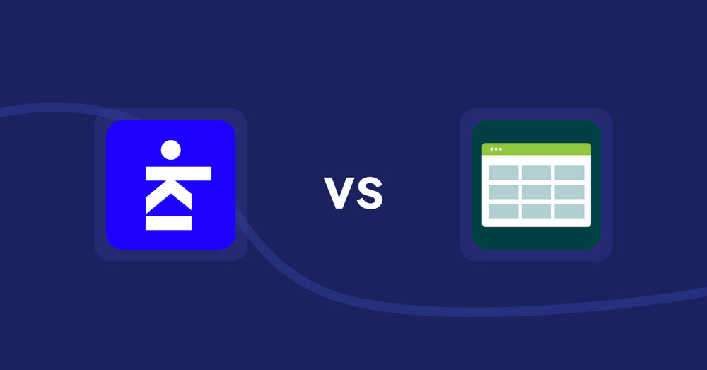 Shopify Product Display Apps: Kickflip ‑ Customize Products vs Product Table