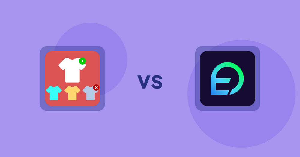 Shopify Product Display Apps: ST: Product & Collection Sort vs EasyDisplay: Product Showcase