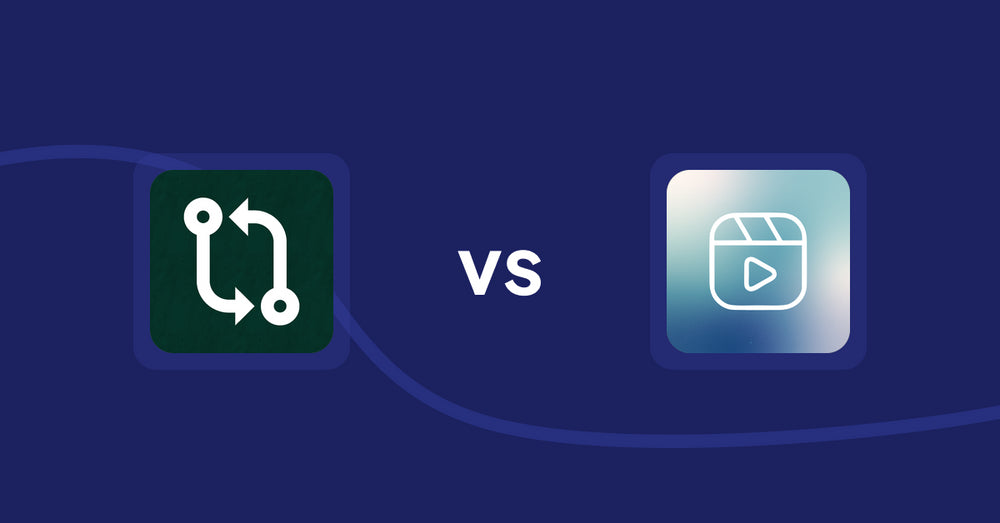 Shopify Product Display Apps: Compareder ‑ Product Compare vs. Reelify ‑ Shoppable Reel Video