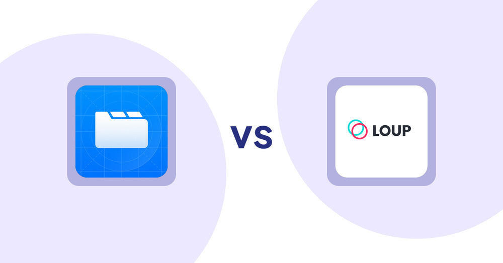 Shopify Product Display Apps: Easy Tabs ‑ Product Tabs vs Loup: Sell on Instagram