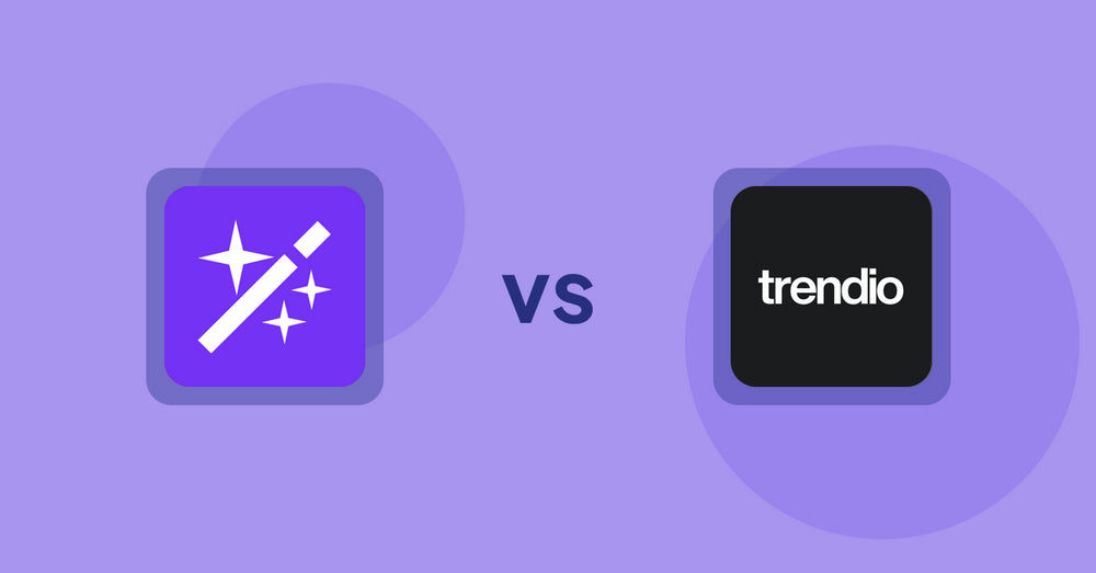 Shopify Product Display Apps: Magi ‑ AI Write Description vs Trendio