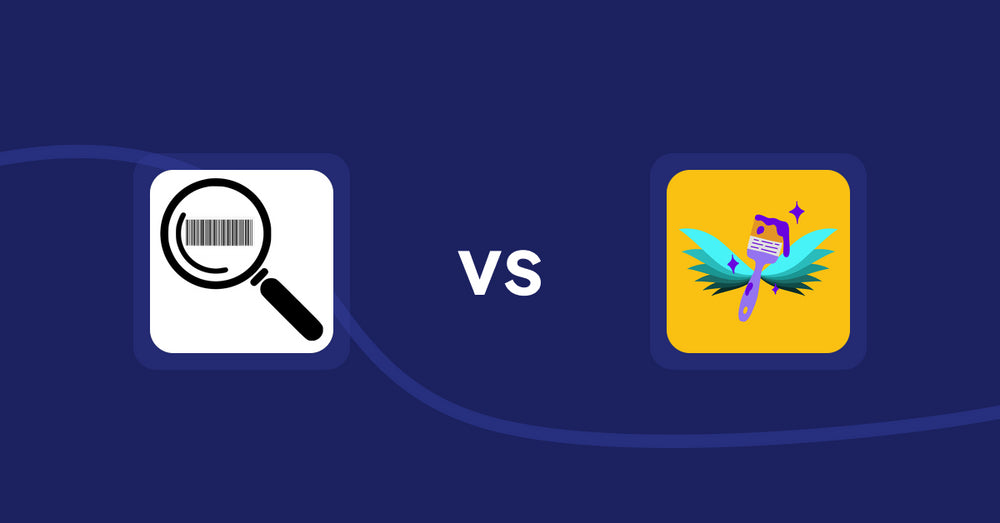 Shopify Product Display Apps: ScanZ ‑ Find and Import Easy vs Badgfly ‑ Product Personalizer