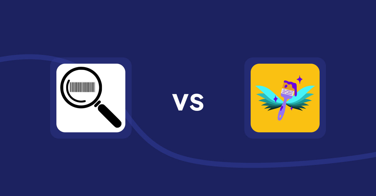 Shopify Product Display Apps: ScanZ ‑ Find and Import Easy vs Badgfly ‑ Product Personalizer