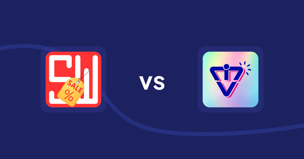 Shopify Product Display Apps: Super Watermarks ‑ Badges vs. VIM: Variant Image Module