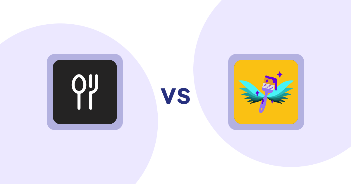 Shopify Product Display Apps: ServeUp ‑ Restaurant Menu vs Badgfly ‑ Product Personalizer