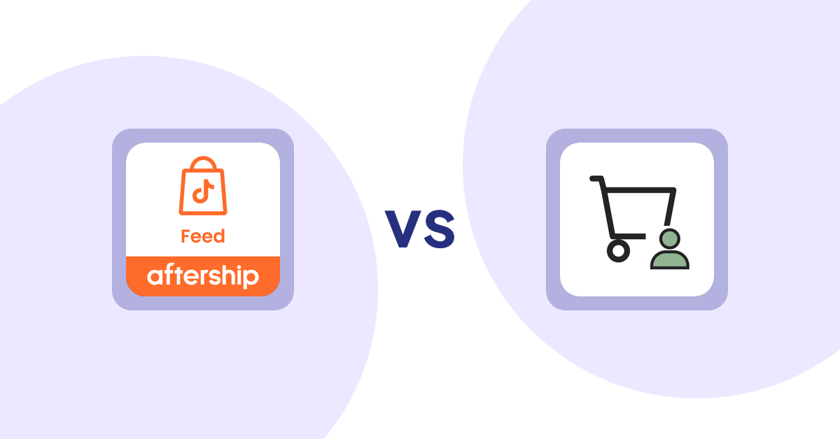 Shopify Product Display Apps: AfterShip Feed for TikTok Shop vs シンプル会員注文割引｜お手軽ログインセール設定