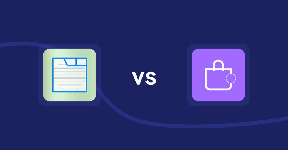 Shopify Product Display Apps: Ecom Product Descriptions vs. ShowMe: Product Showcases