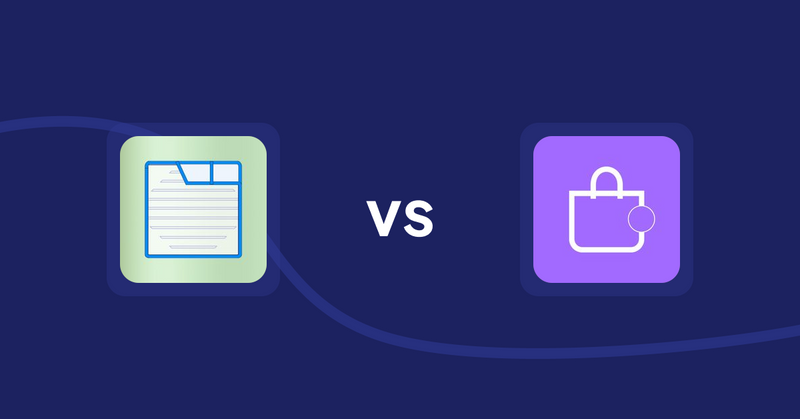 Shopify Product Display Apps: Ecom Product Descriptions vs. ShowMe: Product Showcases