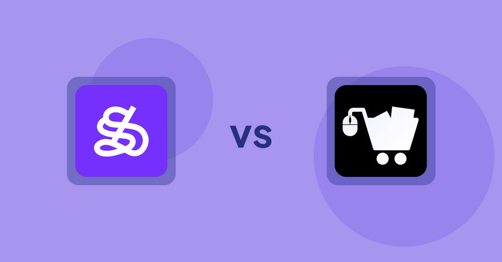 Shopify Product Display Apps: WeShop AI: Model & Product Photo vs. LM Add To Cart Sticky