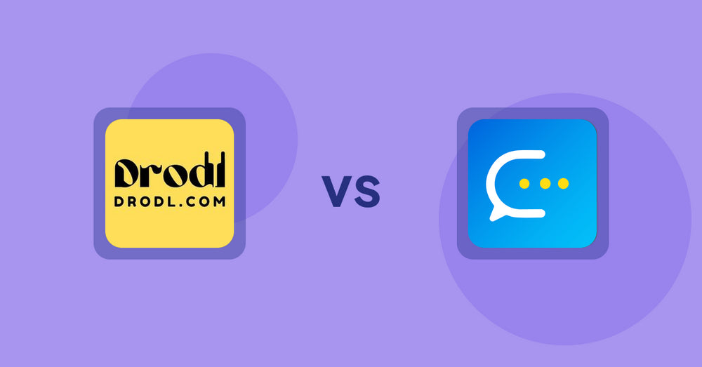 Shopify Product Display Apps: Drodl: Hide SoldOut Products vs Advance AI Copywriter