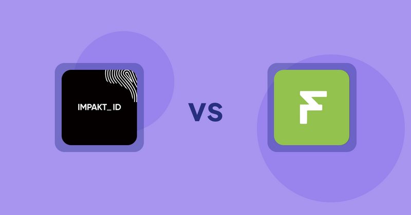 Shopify Product Display Apps: IMPAKT ID: fashion CO2 tracker vs Easy Estimate Shipping