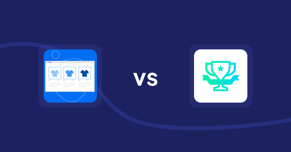 Shopify Product Display Apps: Hura Product Showcase Builder vs らくらくランキング表示アプリ｜リテリア Ranking