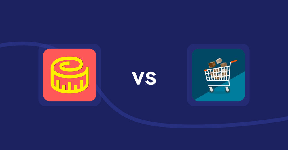 Shopify Product Display Apps: Snake Size Chart & Size Guide vs Zestard Bulk Order
