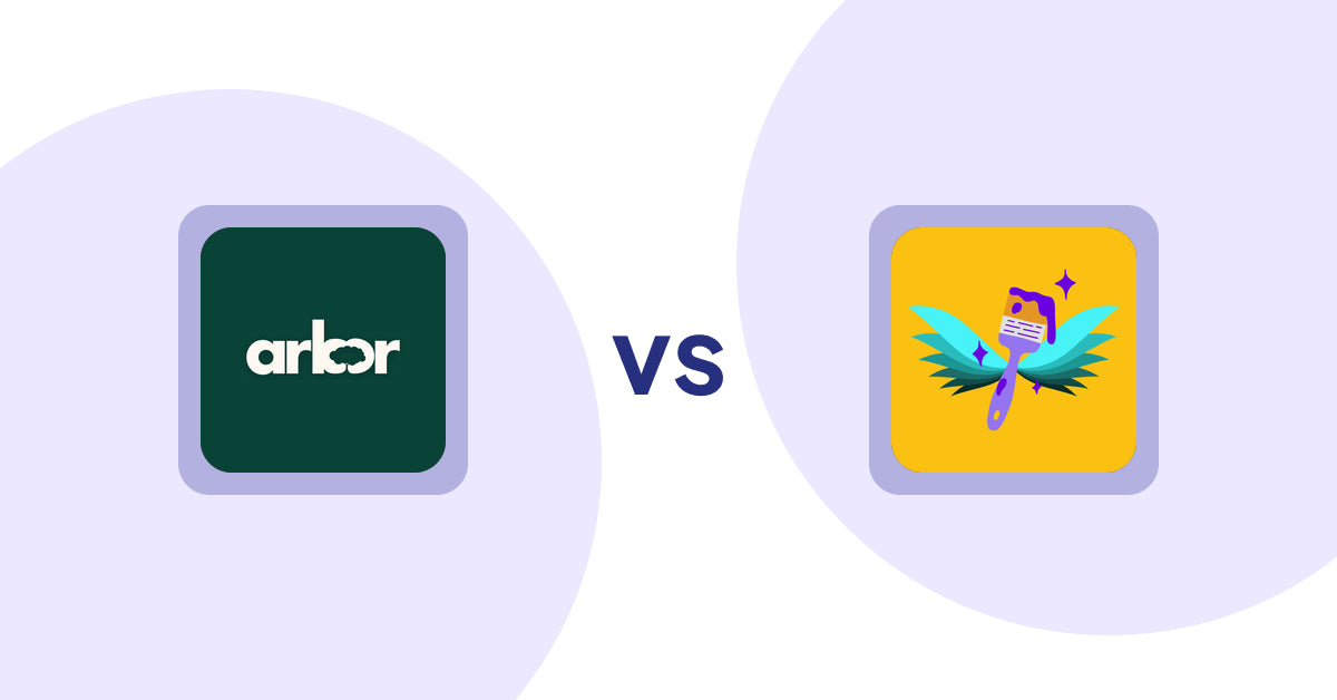 Shopify Product Display Apps: Arbor ― Carbon Transparency vs Badgfly ‑ Product Personalizer