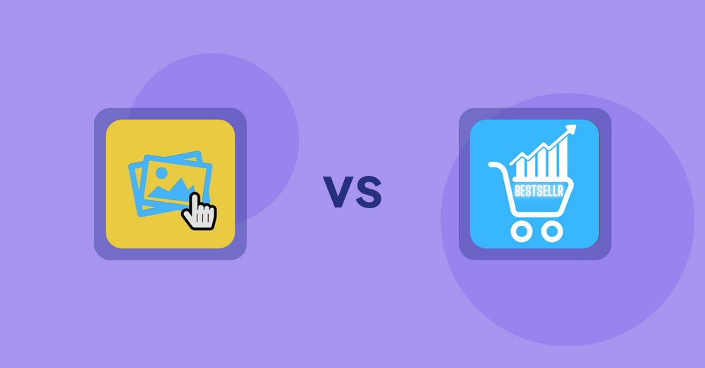 Shopify Product Display Apps: Singleton | Second Image Hover vs Bestsellr