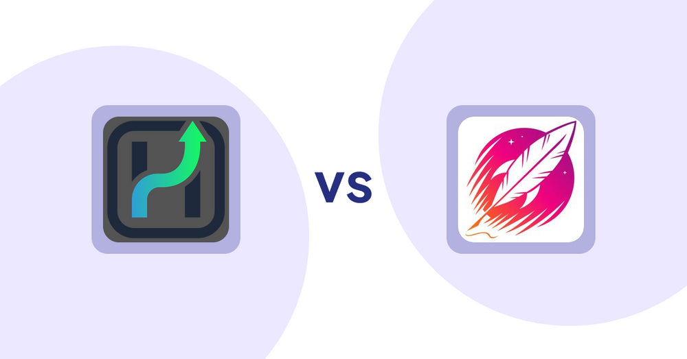 Shopify Product Display Apps: Heuristic Commerce vs Wordsmith: Content Generator