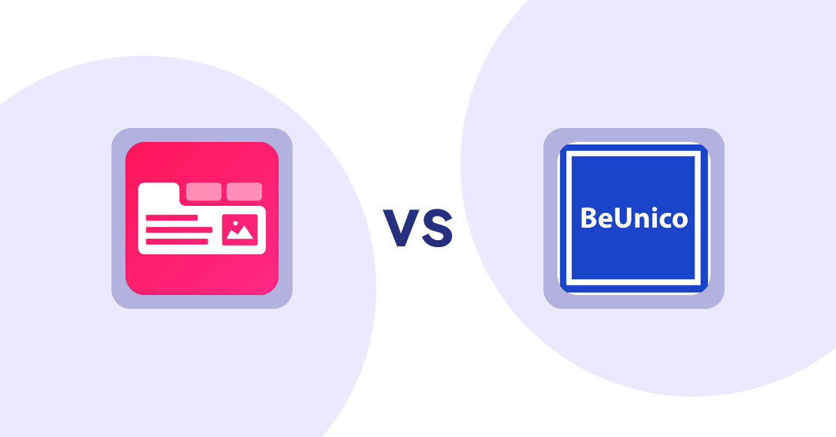 Shopify Product Display Apps: Tabs+ Product Descriptions vs BeUnico