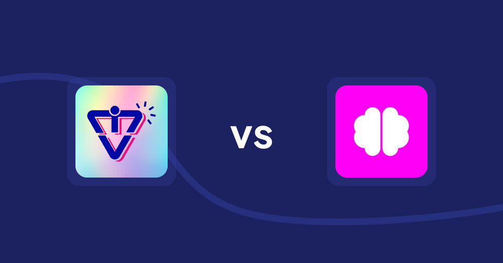 Shopify Product Display Apps: VIM: Variant Image Module vs Brainy: AI SEO & Content Boost