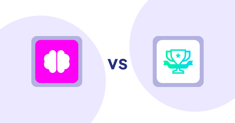 Shopify Product display Apps: Brainy: AI SEO & Content Boost vs らくらくランキング表示アプリ｜リテリア Ranking