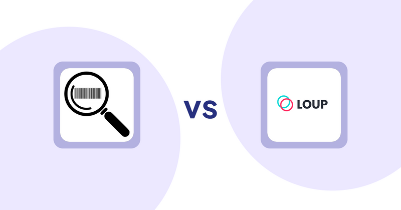 Shopify Product Display Apps: ScanZ ‑ Find and Import Easy vs Loup: Sell on Instagram