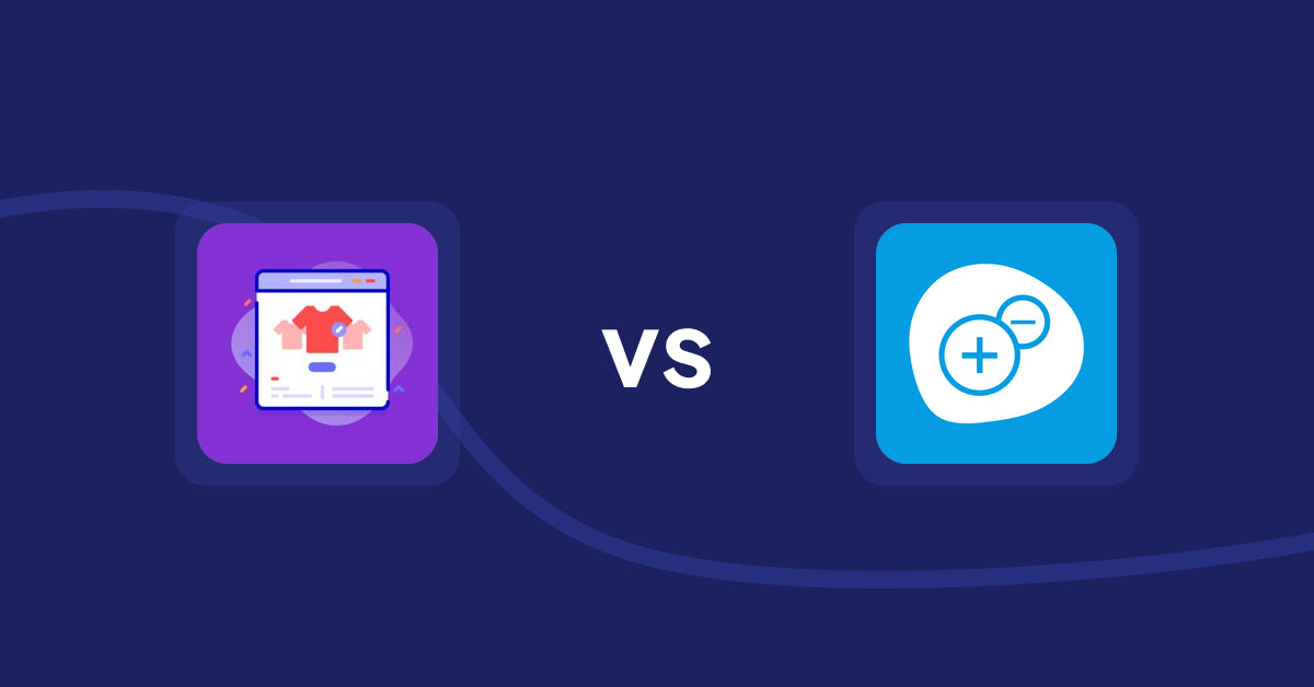 Shopify Product Display Apps: Variant Title Magic vs. Extendons Quantity Selector