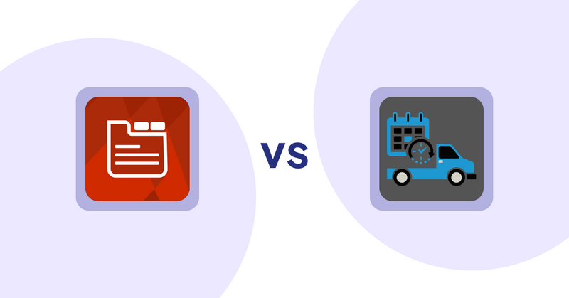 Shopify Product Display Apps: Tabs: SEO Product Tabs with AI vs H3 Estimated Delivery