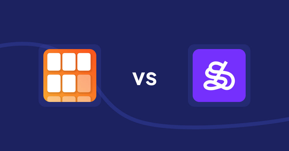 Shopify Product Display Apps: Scroll Bee - Infinite Scroll vs WeShop AI: Model&Product Photo