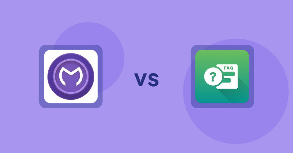 Shopify Product Display Apps: OnModel ‑ AI Models Photos vs FAQ Expert: Product FAQ