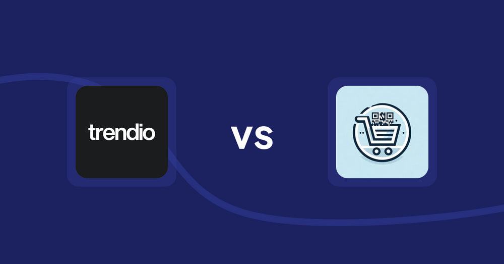 Shopify Product Display Apps: Trendio vs QR Cartify
