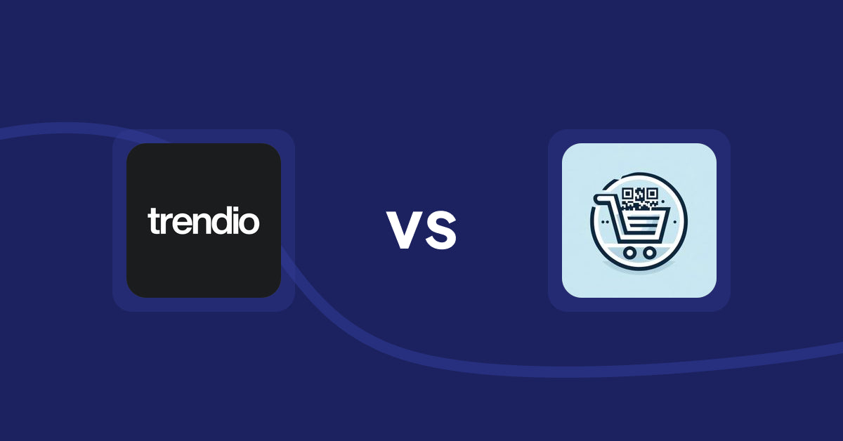 Shopify Product Display Apps: Trendio vs QR Cartify