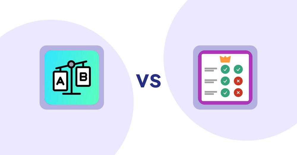 Shopify Product Display Apps: Spec & Compare vs Pretty Comparison Tables