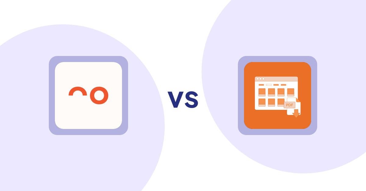 Shopify Product Display Apps: soona ‑ Content For Commerce vs Meetanshi PDF Product Catalog