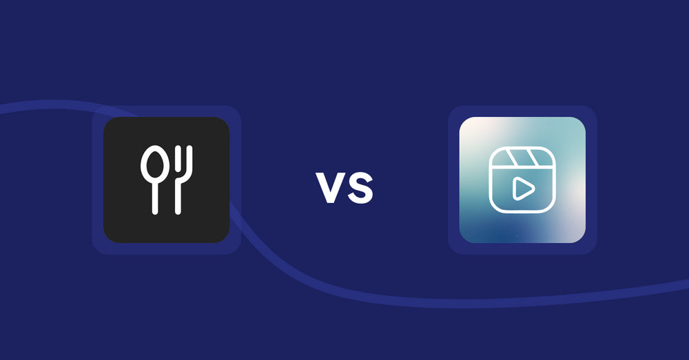 Shopify Product Display Apps: ServeUp ‑ Restaurant Menu vs Reelify ‑ Shoppable Reel Video