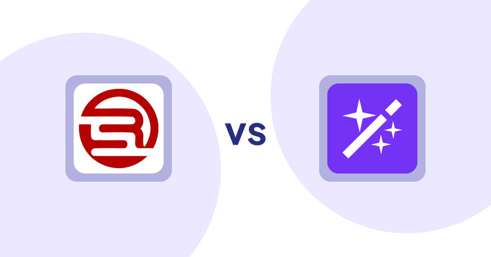 Shopify Product Display Apps: Robosize: AI Size Recommender vs. Magi ‑ AI Write Description